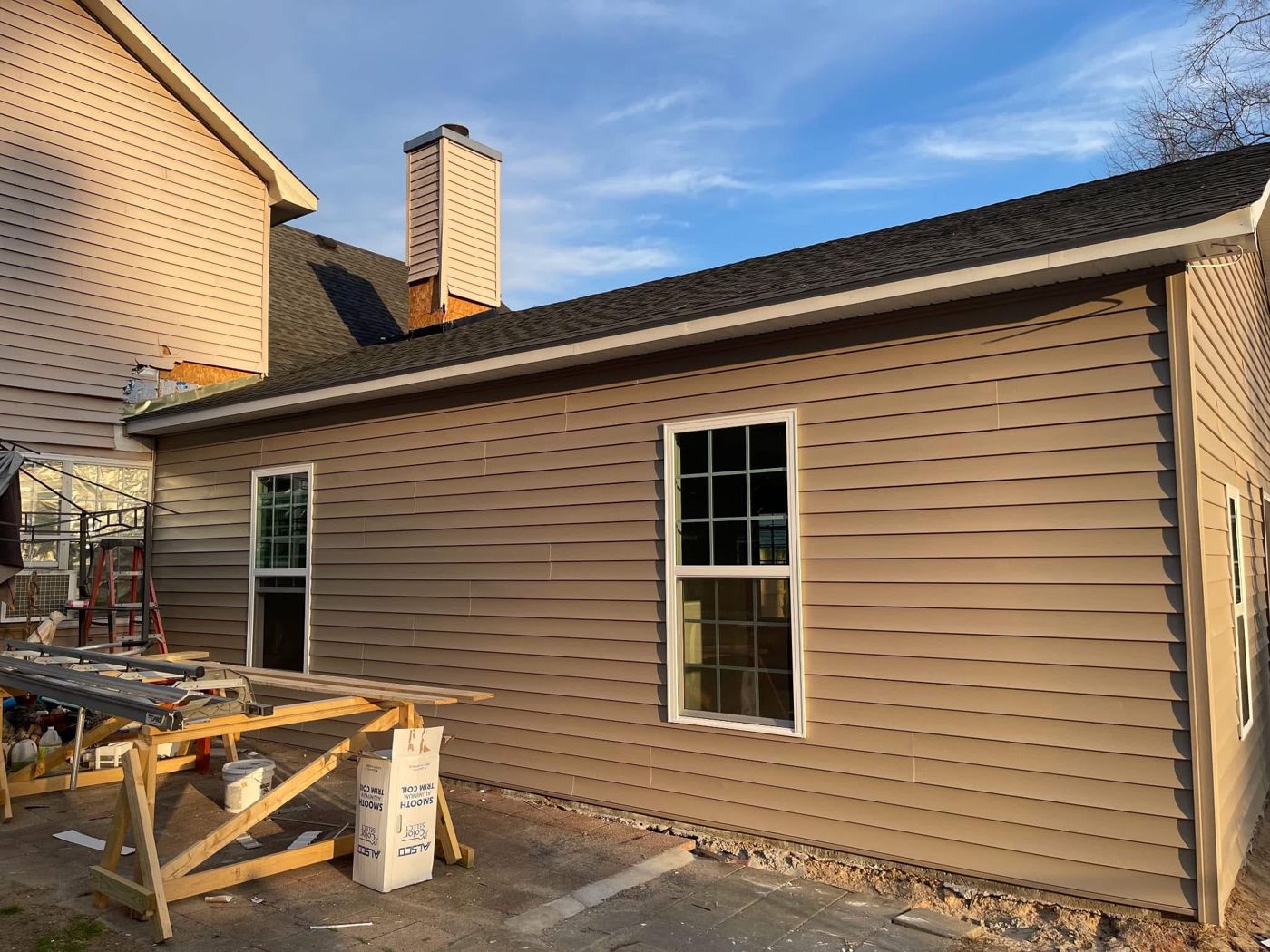 Vinyl siding installation — Precision Palmetto, Columbia SC