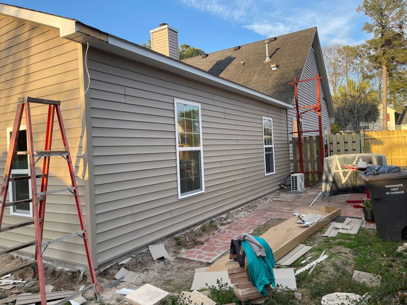 Vinyl siding installation — Precision Palmetto, Columbia SC